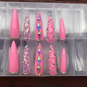 Handmade Done by Me. I’m 18, trying to start a nail business